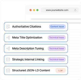 We audit your site
