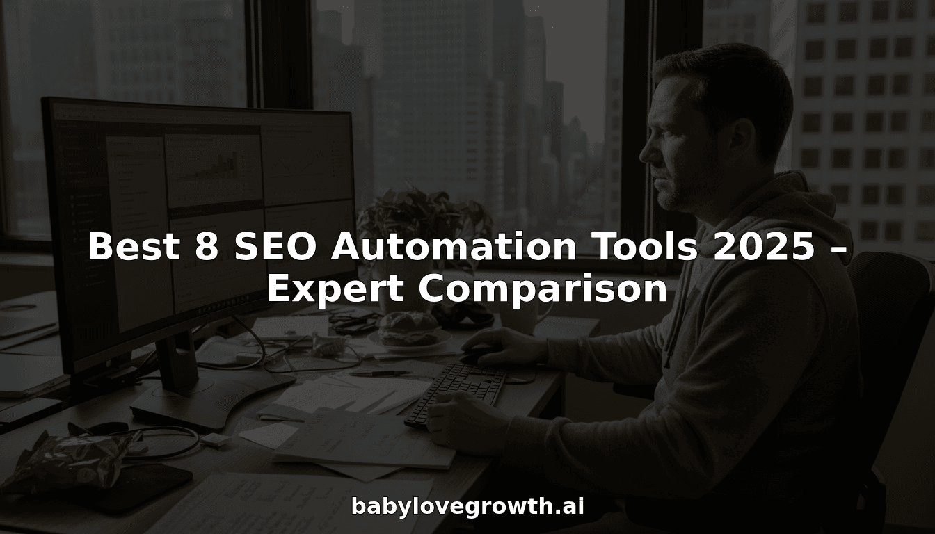 Best 8 SEO Automation Tools 2025 – Expert Comparison