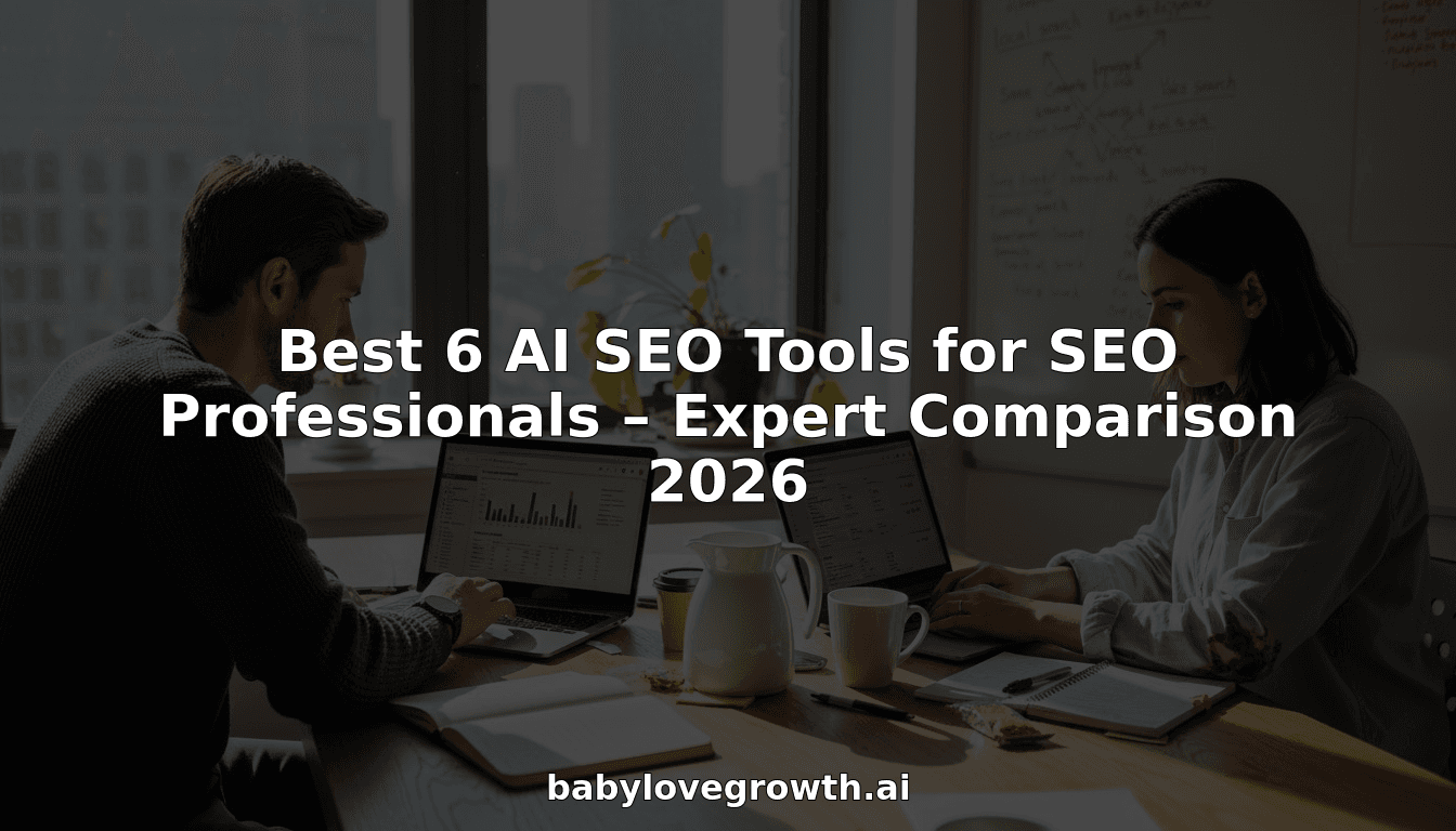 Best 6 AI SEO Tools for SEO Professionals – Expert Comparison 2026