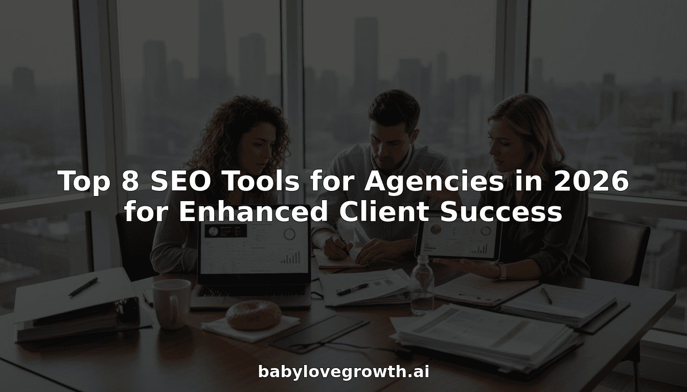 Top 8 SEO Tools for Agencies in 2026 for Enhanced Client Success