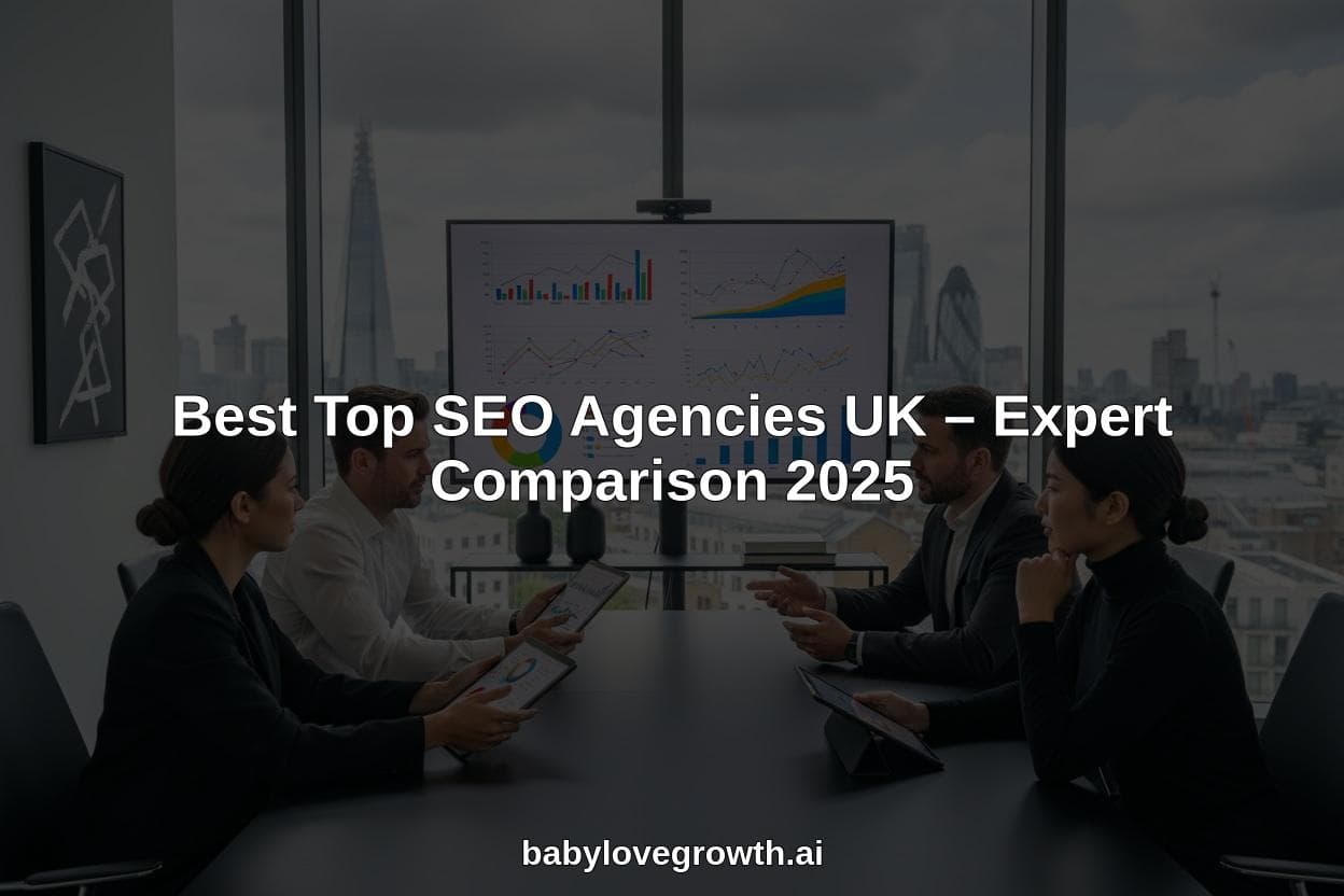 Best Top SEO Agencies UK – Expert Comparison 2025