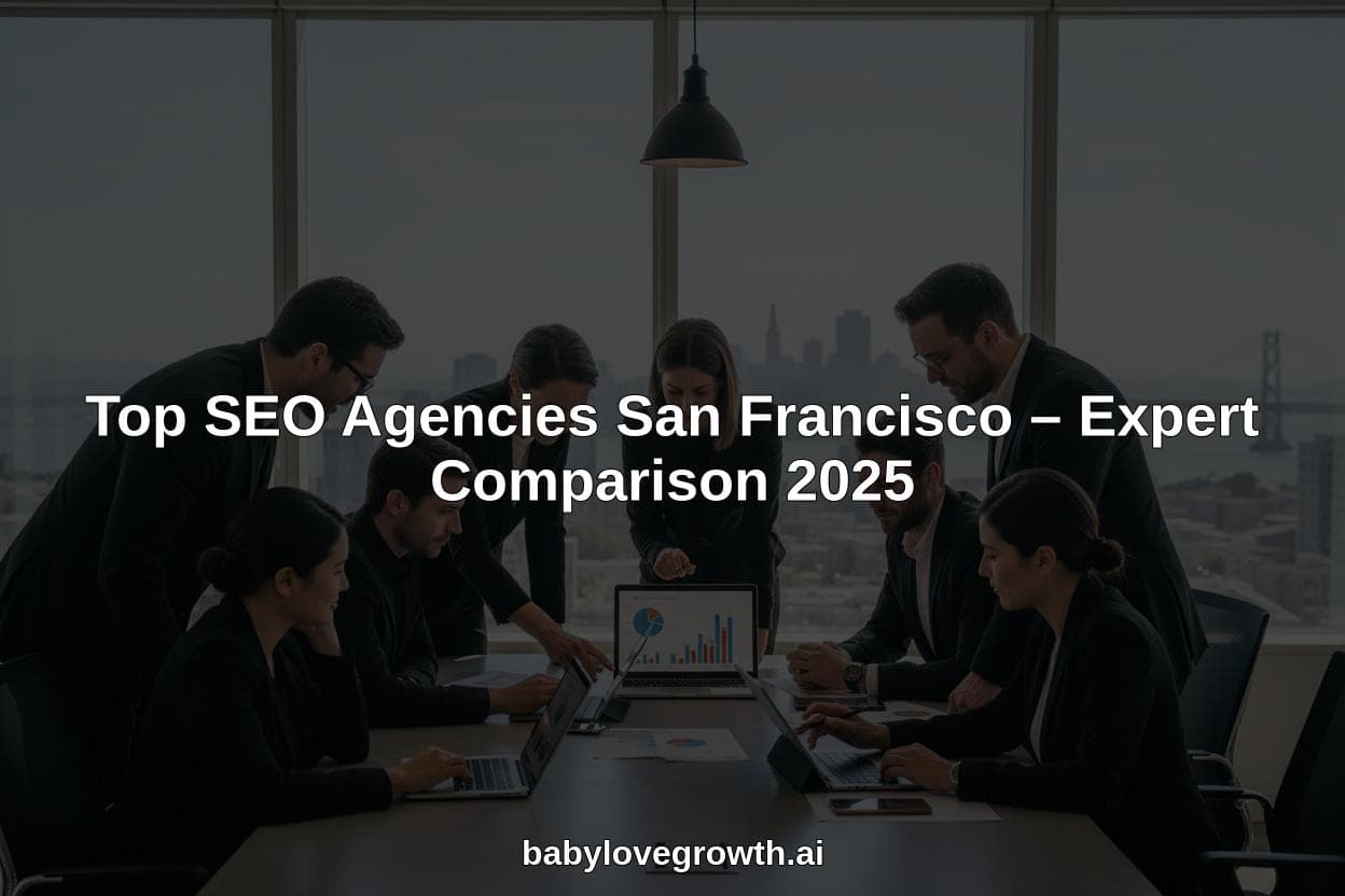 Top SEO Agencies San Francisco – Expert Comparison 2025