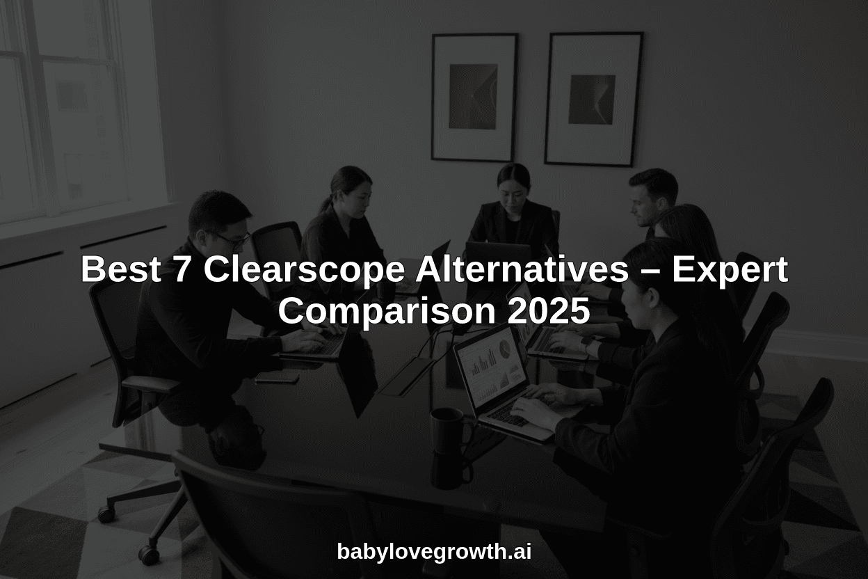 Best 7 Clearscope Alternatives – Expert Comparison 2025