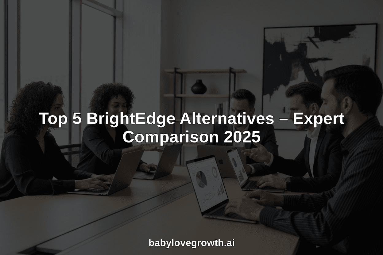 Top 5 BrightEdge Alternatives – Expert Comparison 2025