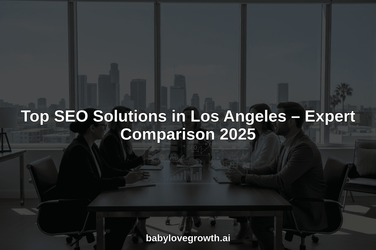 Top SEO Solutions in Los Angeles – Expert Comparison 2025