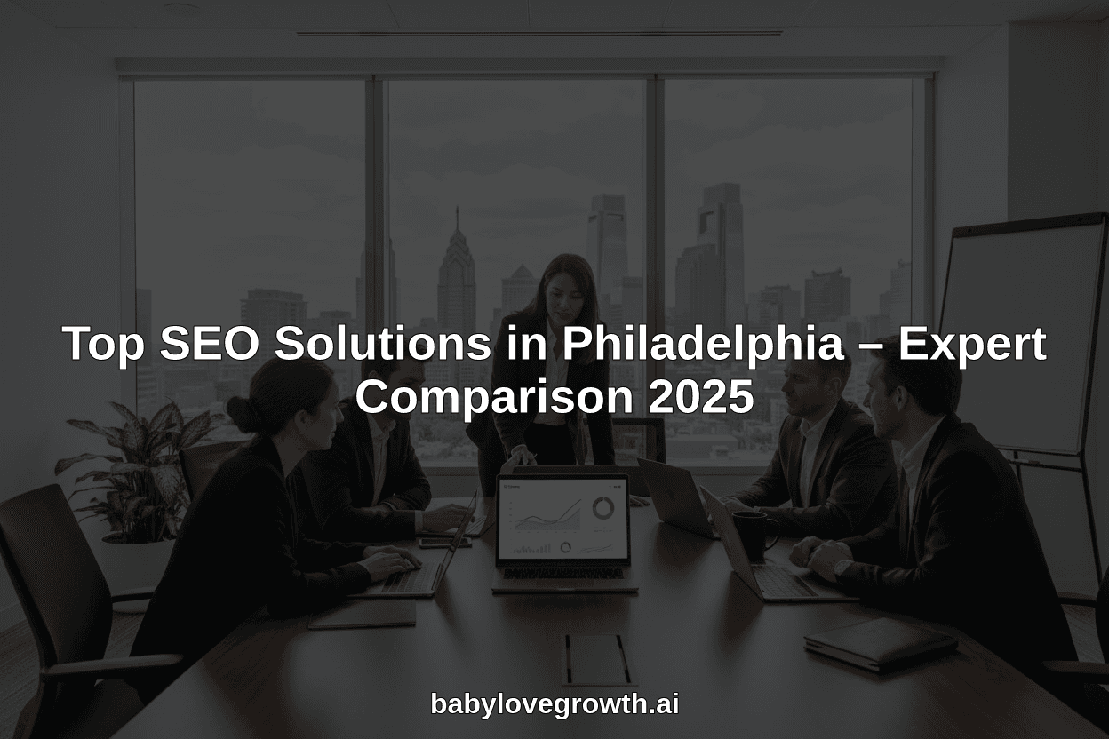 Top SEO Solutions in Philadelphia – Expert Comparison 2025