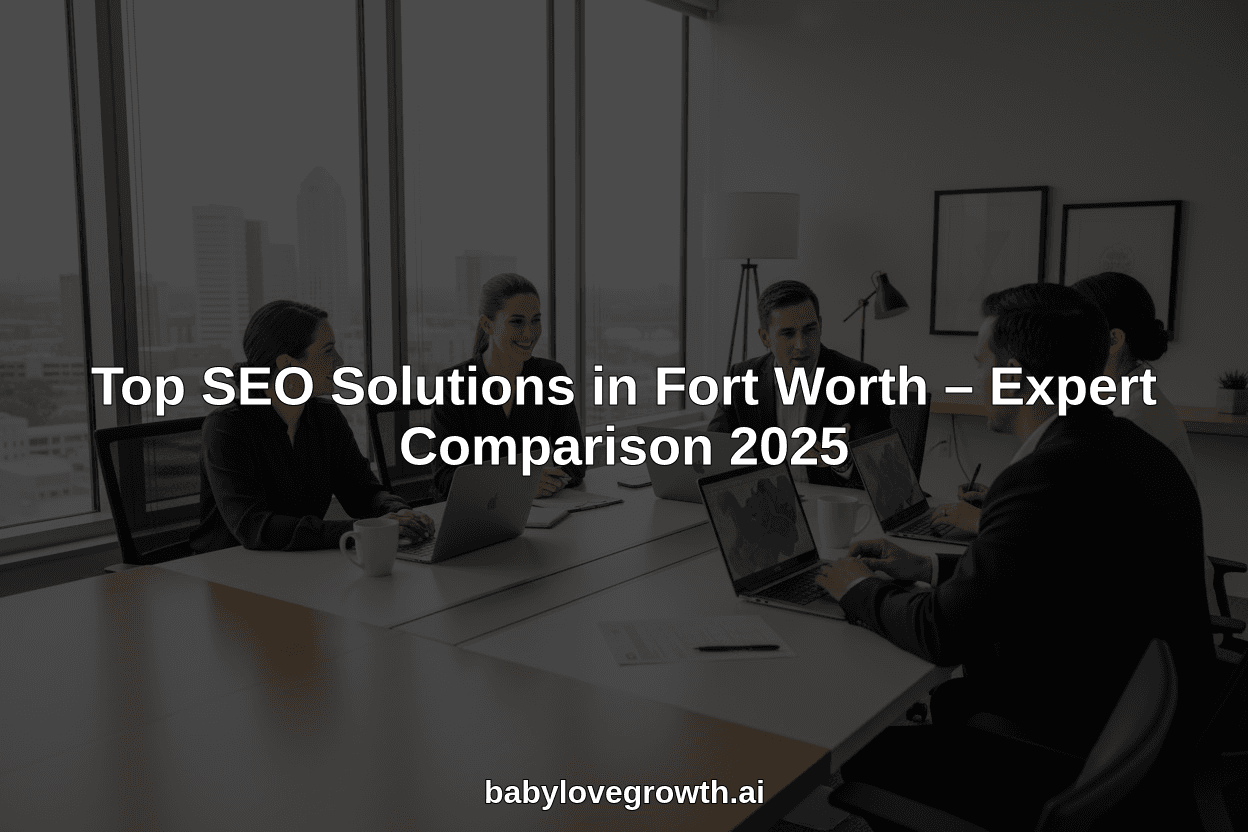 Top SEO Solutions in Fort Worth – Expert Comparison 2025
