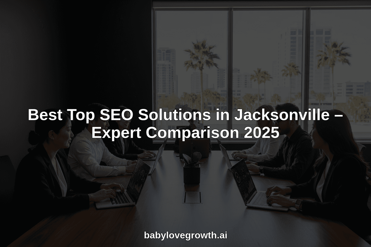 Best Top SEO Solutions in Jacksonville – Expert Comparison 2025