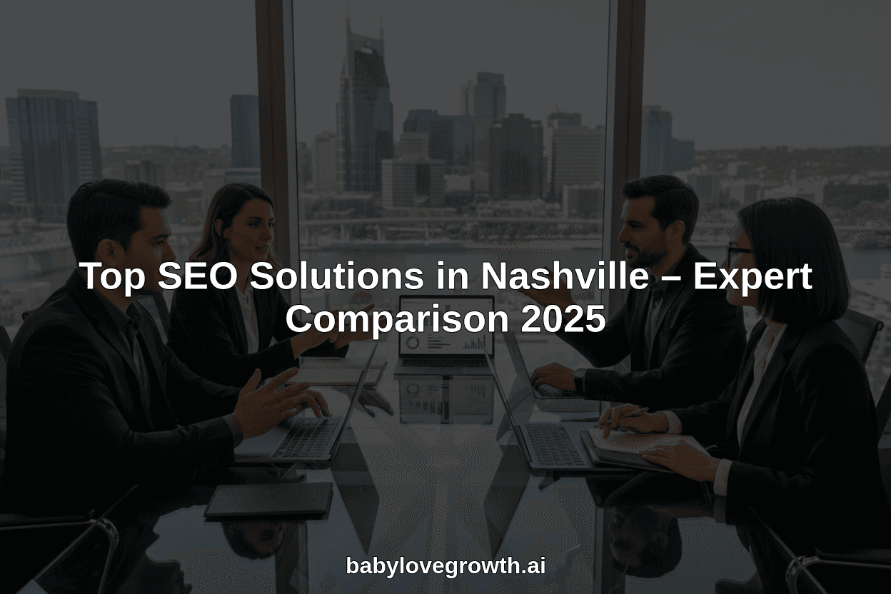 Top SEO Solutions in Nashville – Expert Comparison 2025