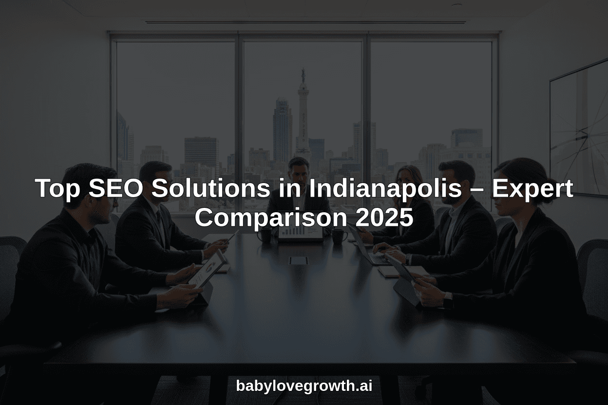 Top SEO Solutions in Indianapolis – Expert Comparison 2025