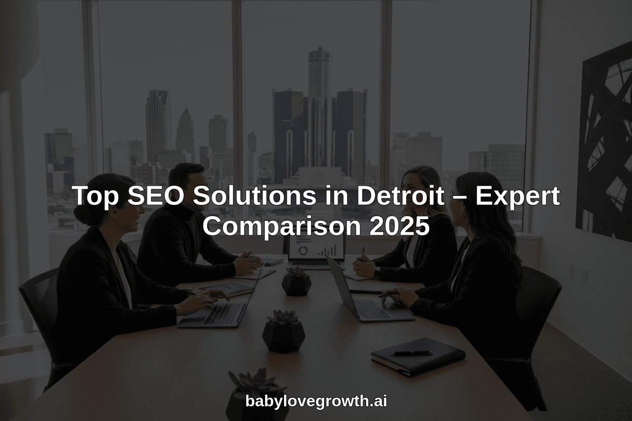 Top SEO Solutions in Detroit – Expert Comparison 2025