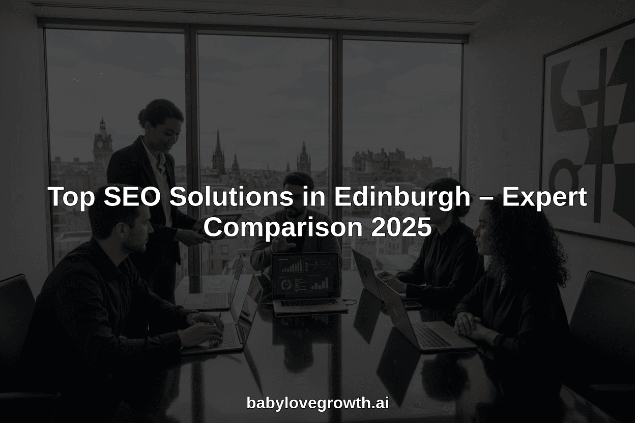 Top SEO Solutions in Edinburgh – Expert Comparison 2025