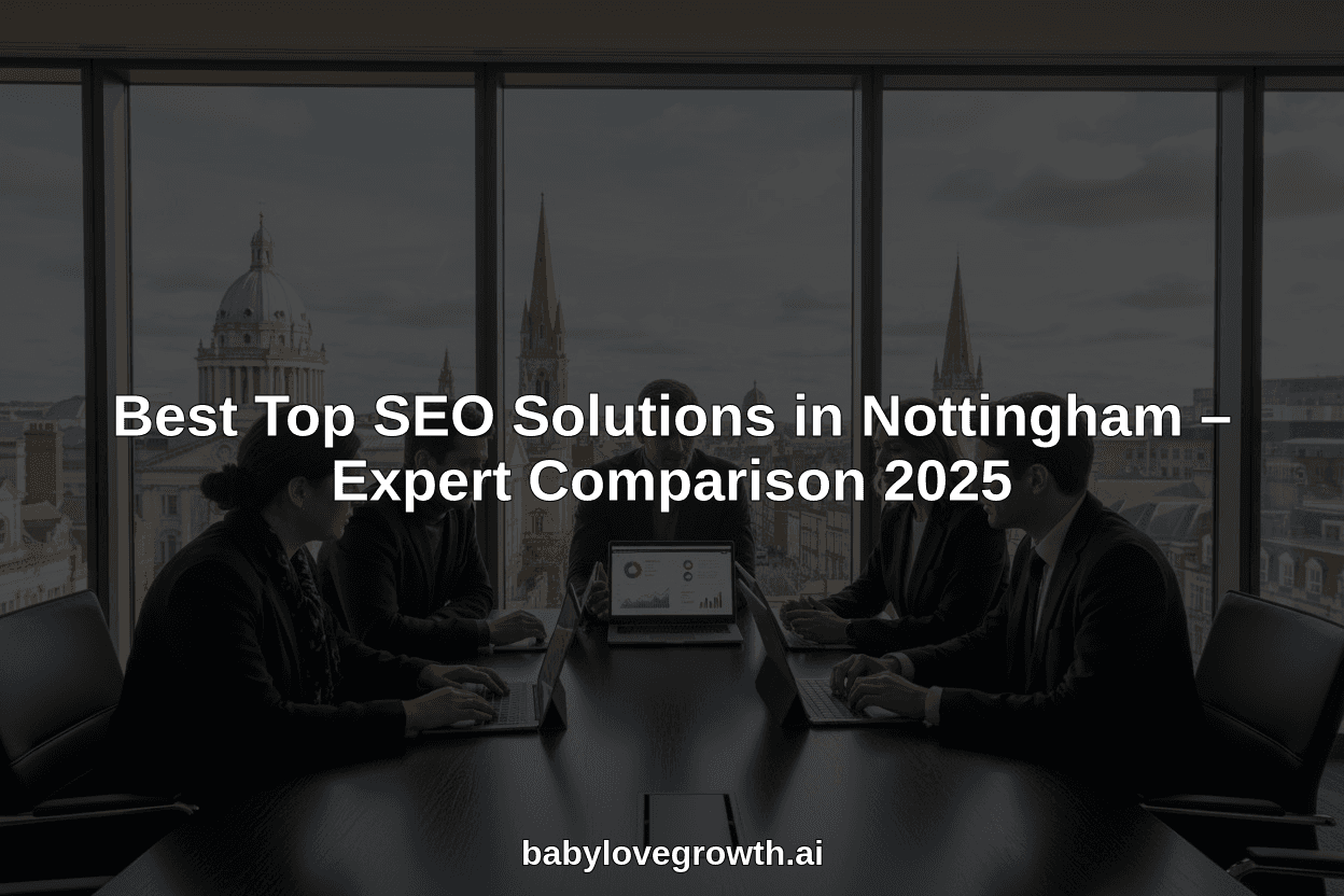 Best Top SEO Solutions in Nottingham – Expert Comparison 2025