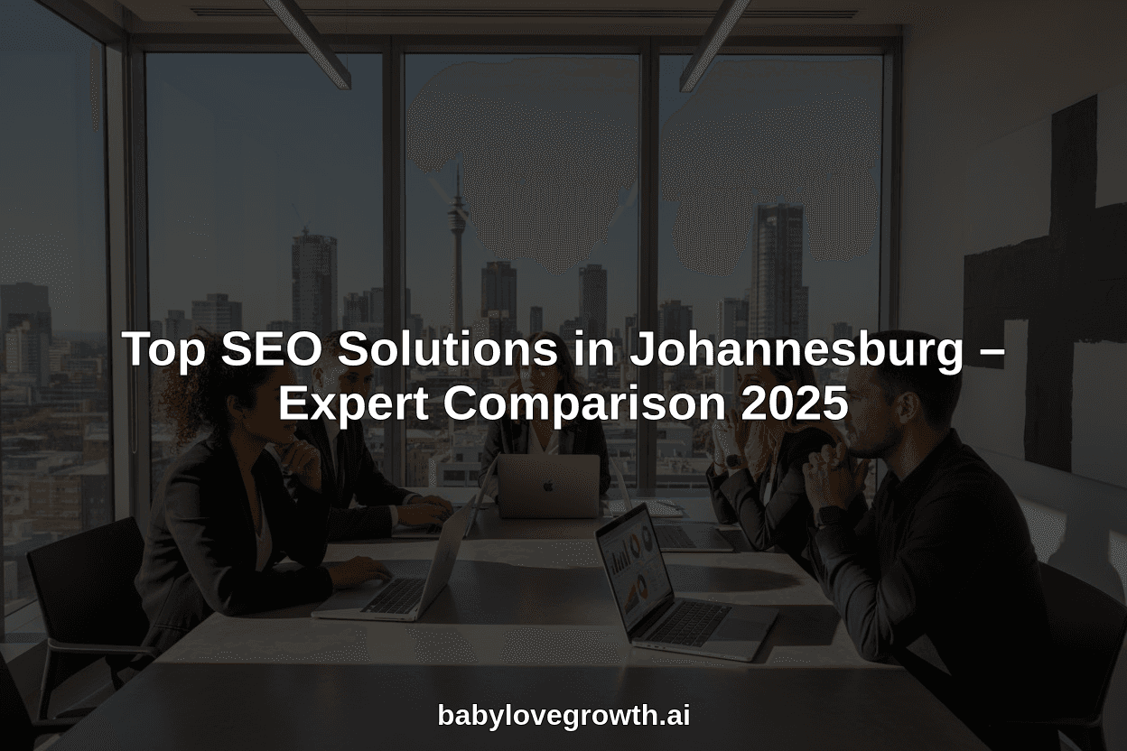 Top SEO Solutions in Johannesburg – Expert Comparison 2025