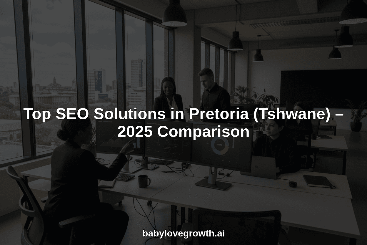Top SEO Solutions in Pretoria (Tshwane) – 2025 Comparison
