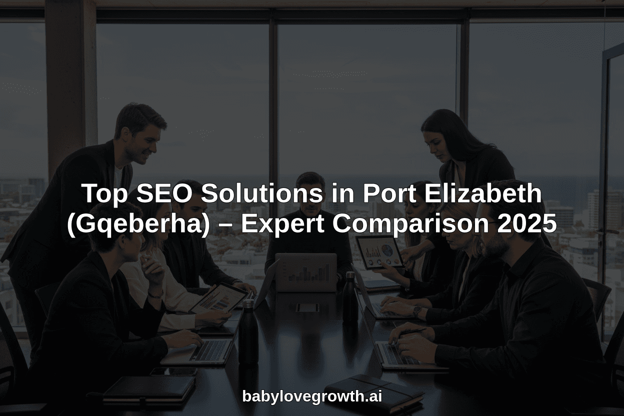 Top SEO Solutions in Port Elizabeth (Gqeberha) – Expert Comparison 2025