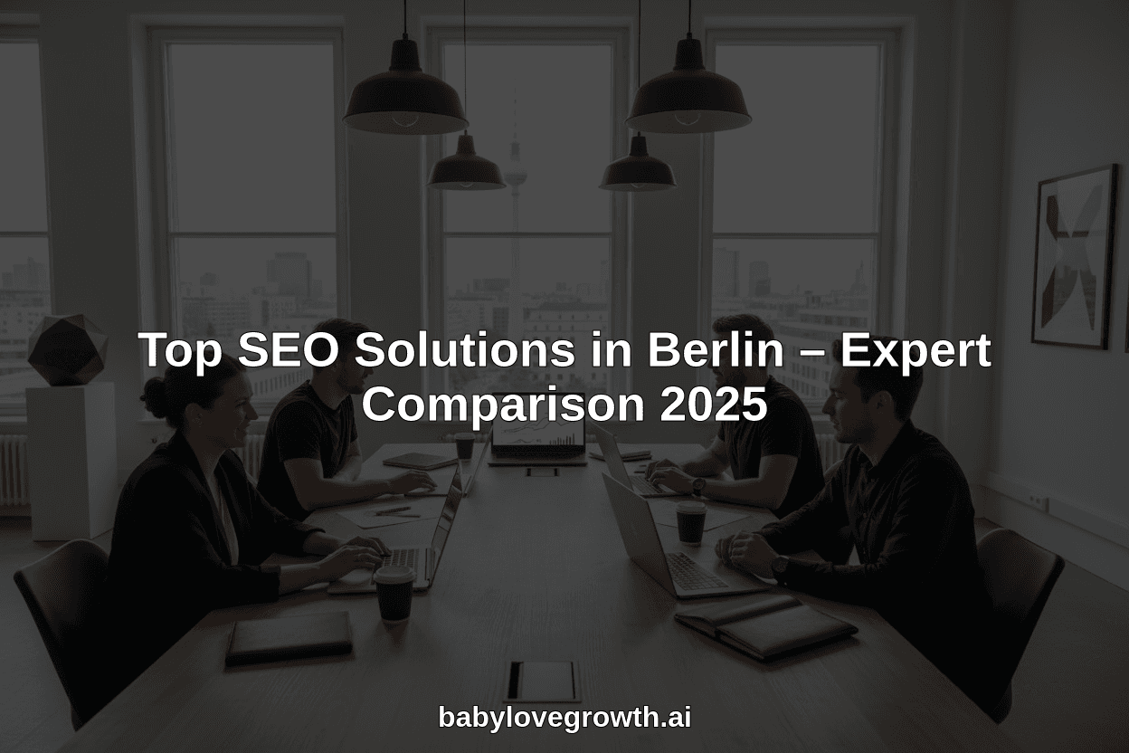 Top SEO Solutions in Berlin – Expert Comparison 2025