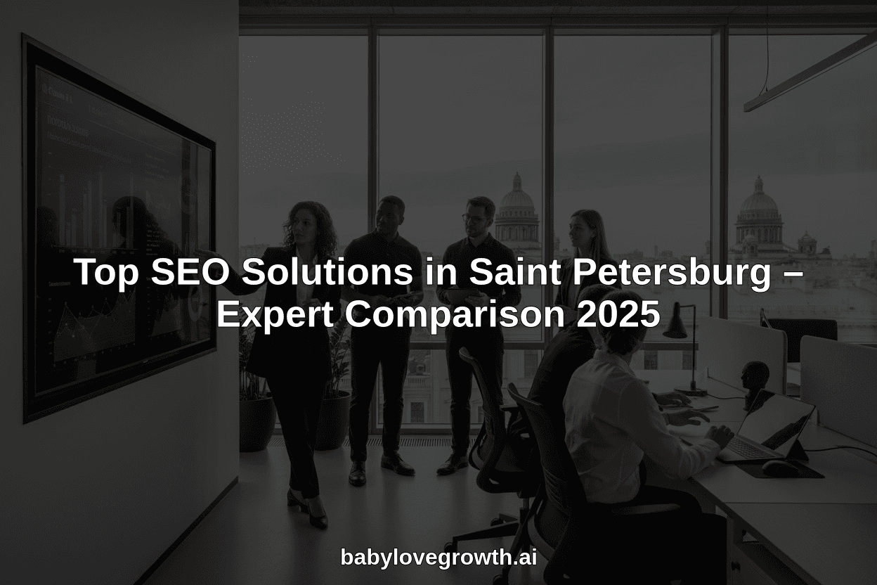 Top SEO Solutions in Saint Petersburg – Expert Comparison 2025
