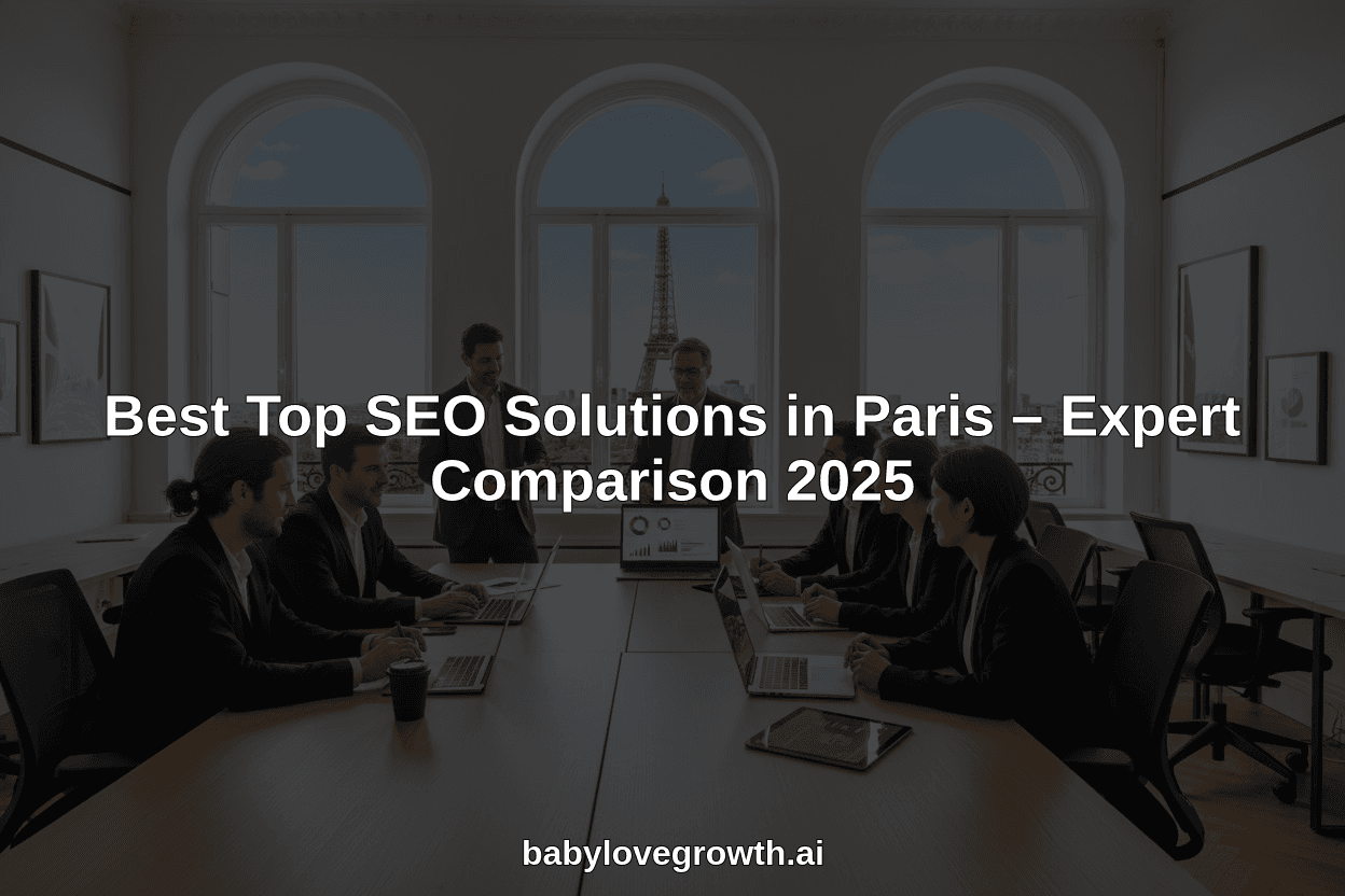 Best Top SEO Solutions in Paris – Expert Comparison 2025