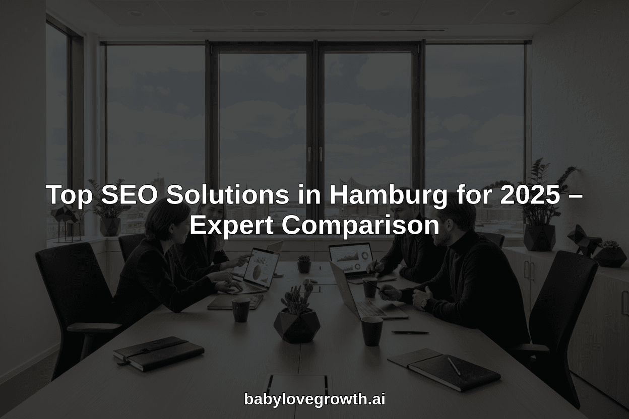Top SEO Solutions in Hamburg for 2025 – Expert Comparison
