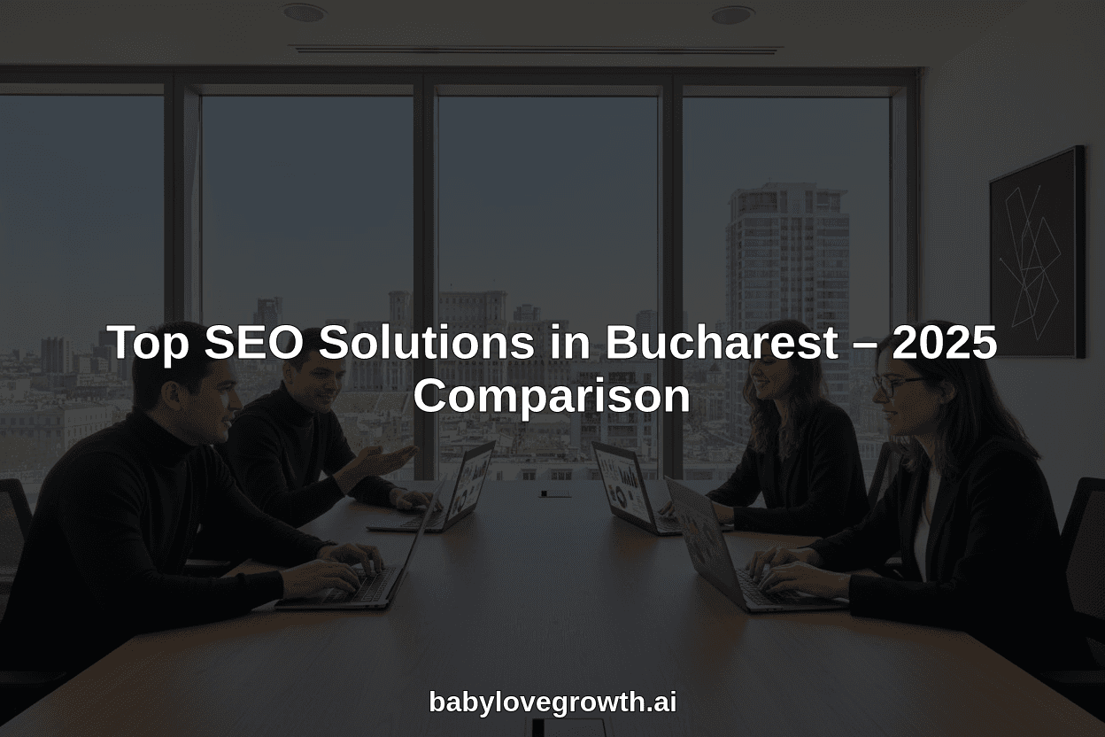 Top SEO Solutions in Bucharest – 2025 Comparison