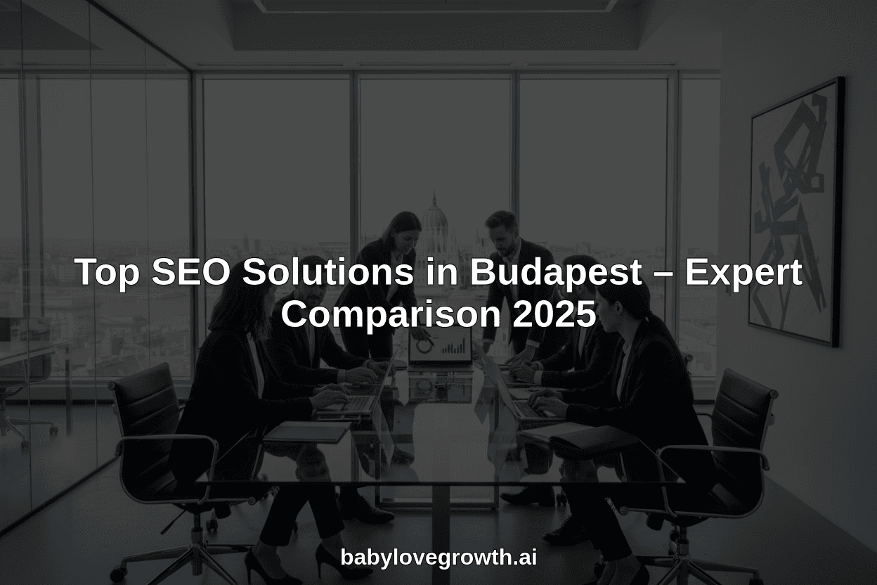 Top SEO Solutions in Budapest – Expert Comparison 2025