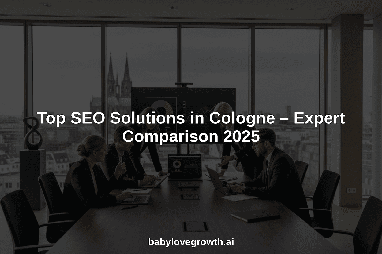 Top SEO Solutions in Cologne – Expert Comparison 2025