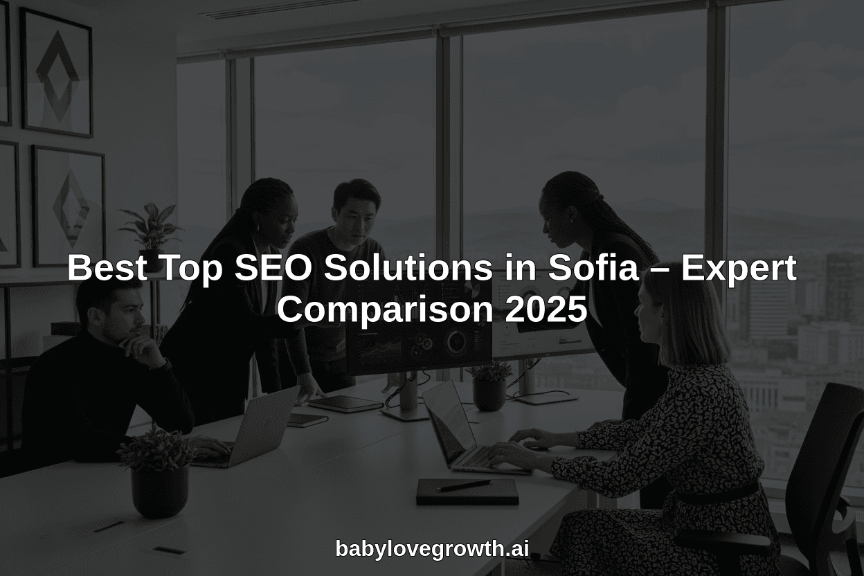 Best Top SEO Solutions in Sofia – Expert Comparison 2025