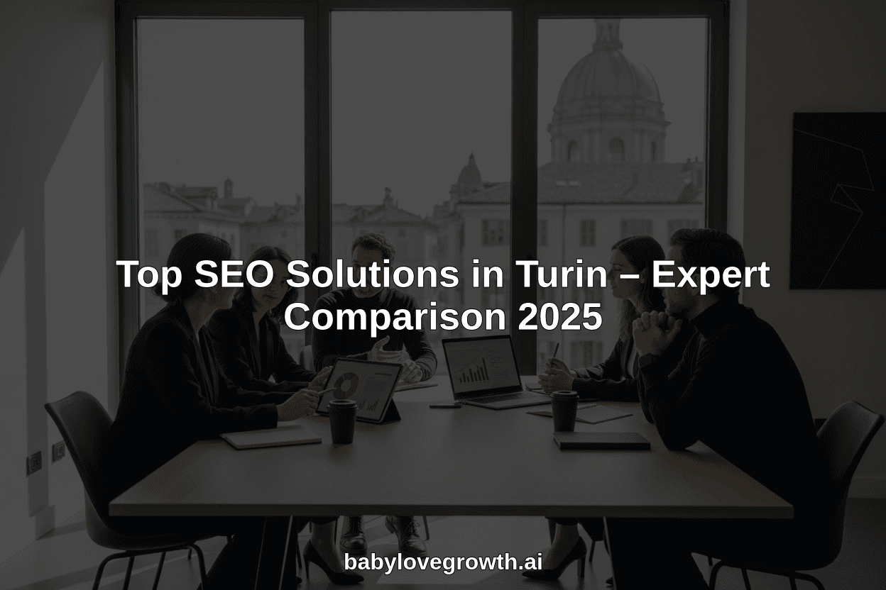 Top SEO Solutions in Turin – Expert Comparison 2025