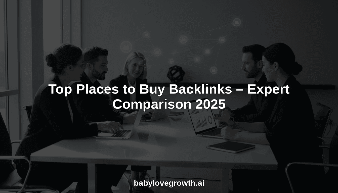Top Places to Buy Backlinks – Expert Comparison 2025
