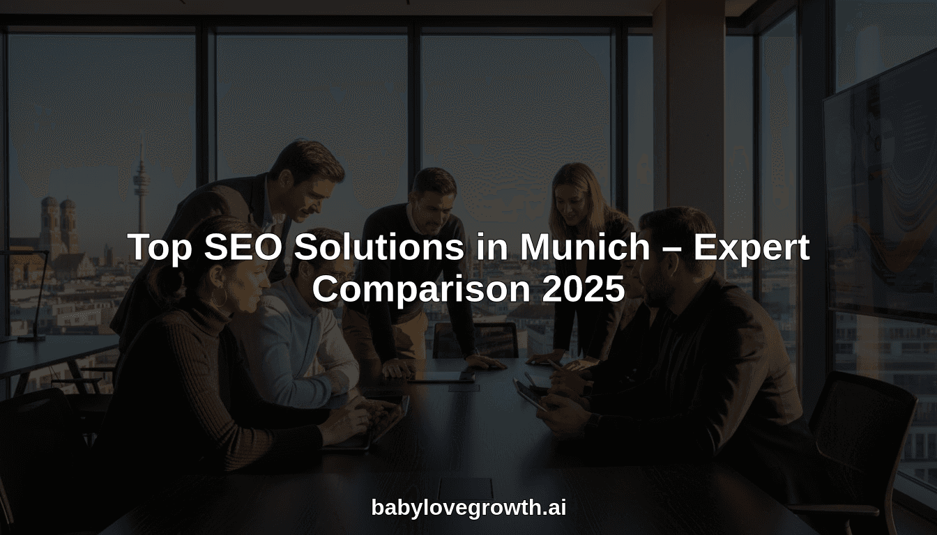 Top SEO Agencies in Munich – Expert Comparison 2025