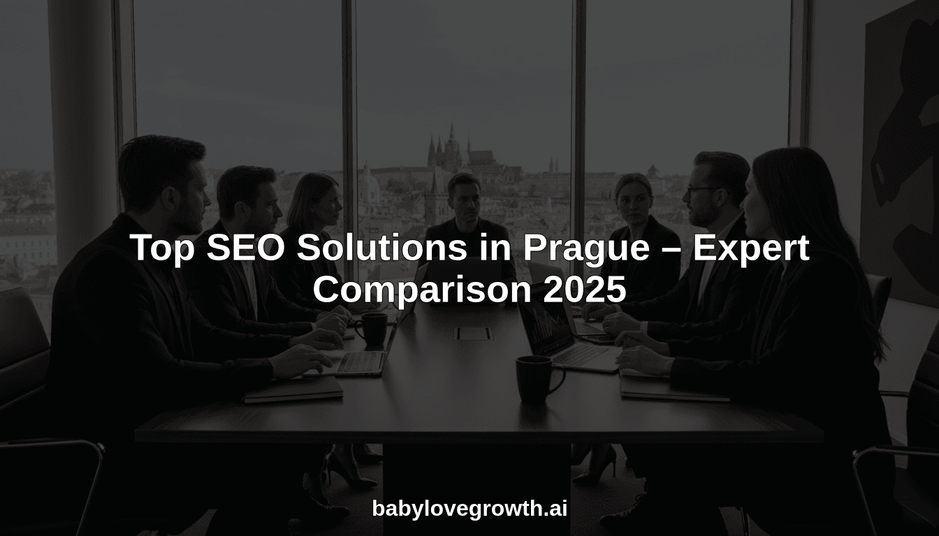 Top SEO Agencies in Prague – Expert Comparison 2025