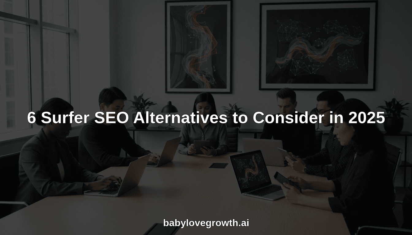 6 Surfer SEO Alternatives to Consider in 2025