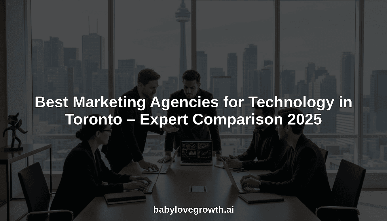 Best Marketing Agencies for Technology in Toronto – Expert Comparison 2025
