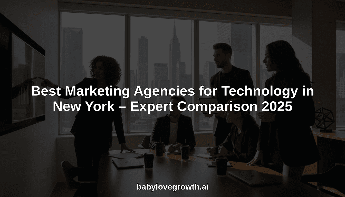 Best Marketing Agencies for Technology in New York – Expert Comparison 2025
