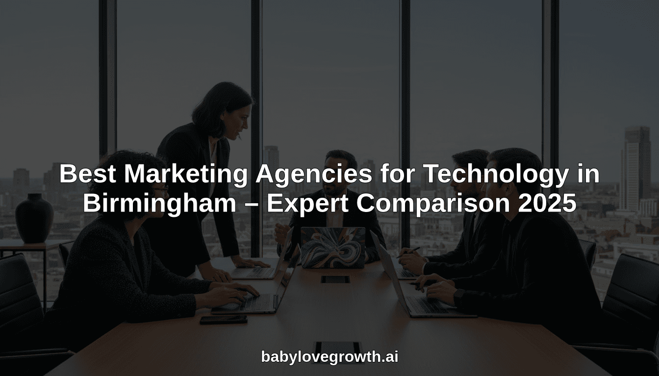 Best Marketing Agencies for Technology in Birmingham – Expert Comparison 2025