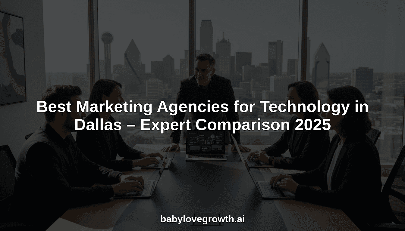Best Marketing Agencies for Technology in Dallas – Expert Comparison 2025
