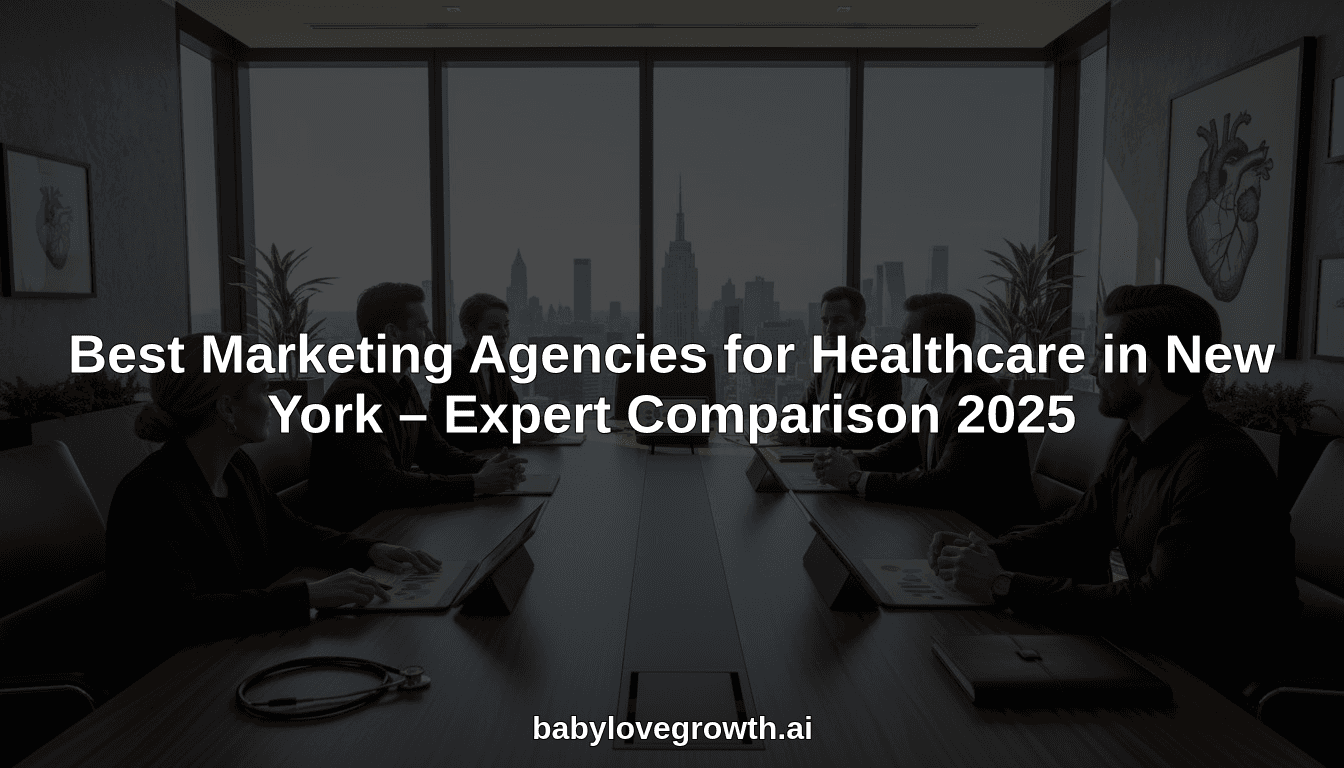 Best Marketing Agencies for Healthcare in New York – Expert Comparison 2025