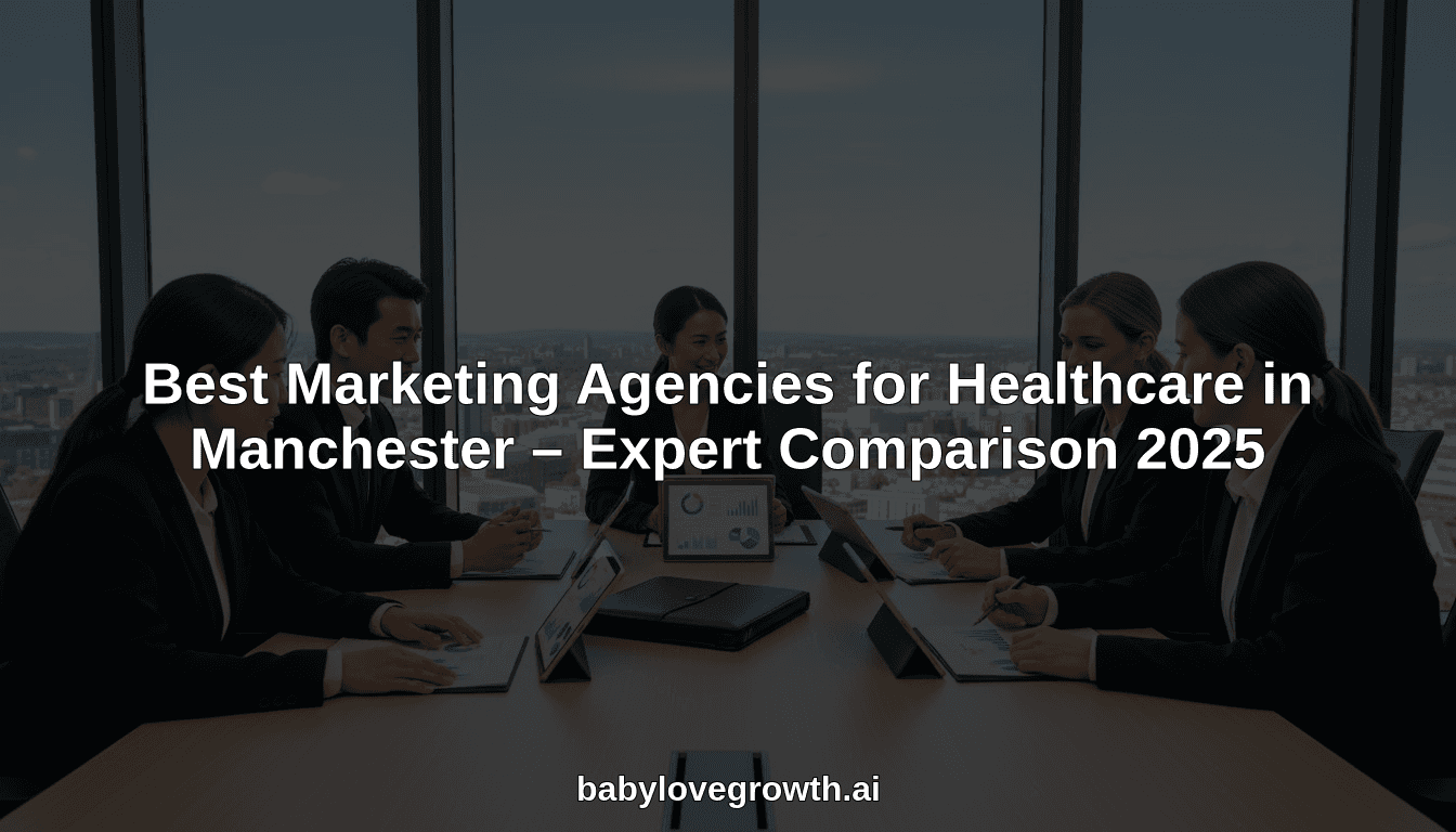 Best Marketing Agencies for Healthcare in Manchester – Expert Comparison 2025
