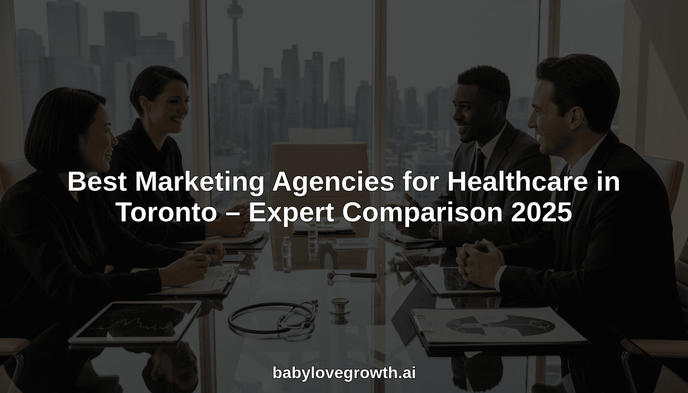 Best Marketing Agencies for Healthcare in Toronto – Expert Comparison 2025