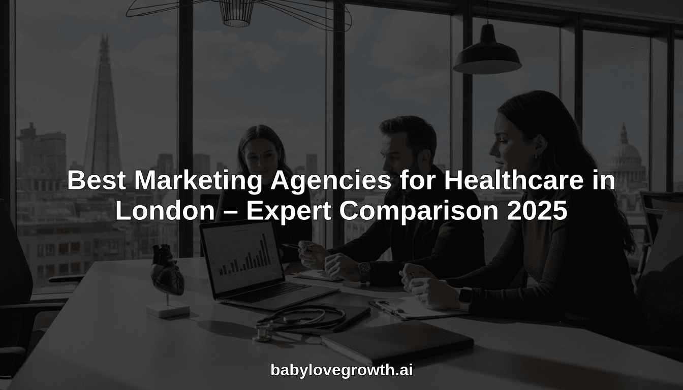 Best Marketing Agencies for Healthcare in London – Expert Comparison 2025