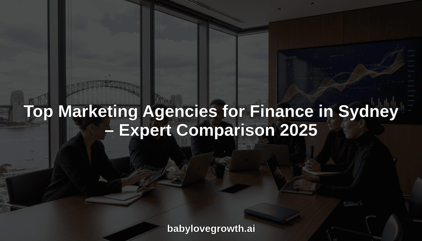 Top Marketing Agencies for Finance in Sydney – Expert Comparison 2025