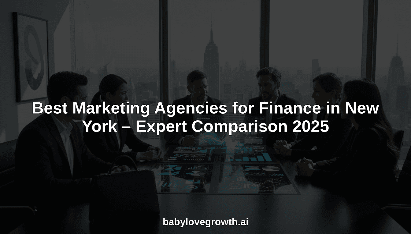 Best Marketing Agencies for Finance in New York – Expert Comparison 2025