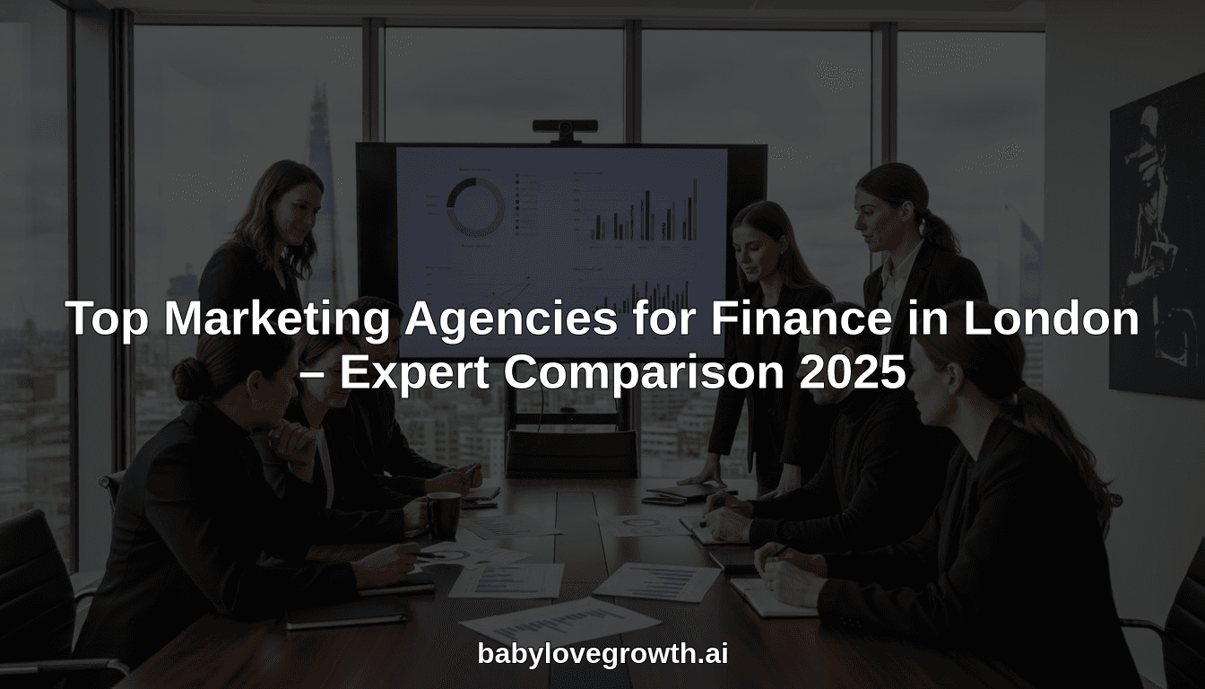 Top Marketing Agencies for Finance in London – Expert Comparison 2025