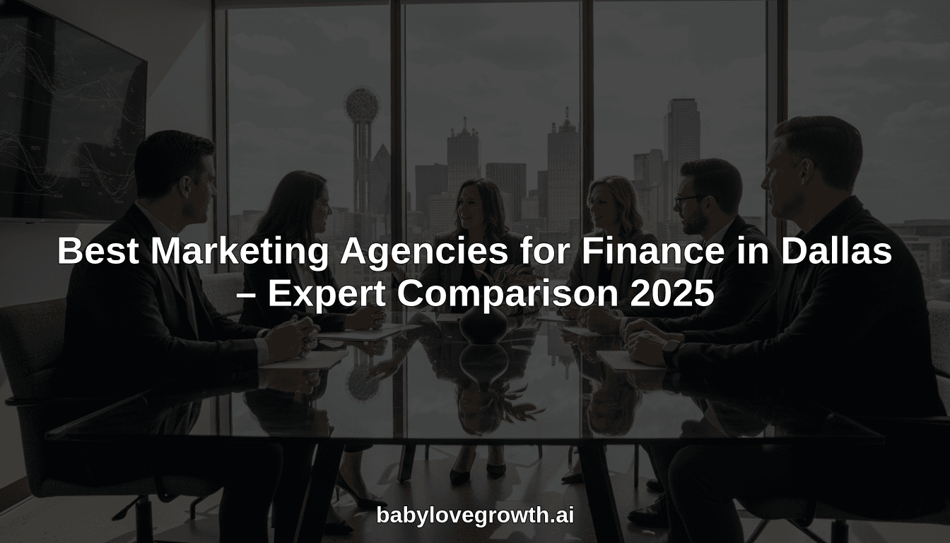 Best Marketing Agencies for Finance in Dallas – Expert Comparison 2025