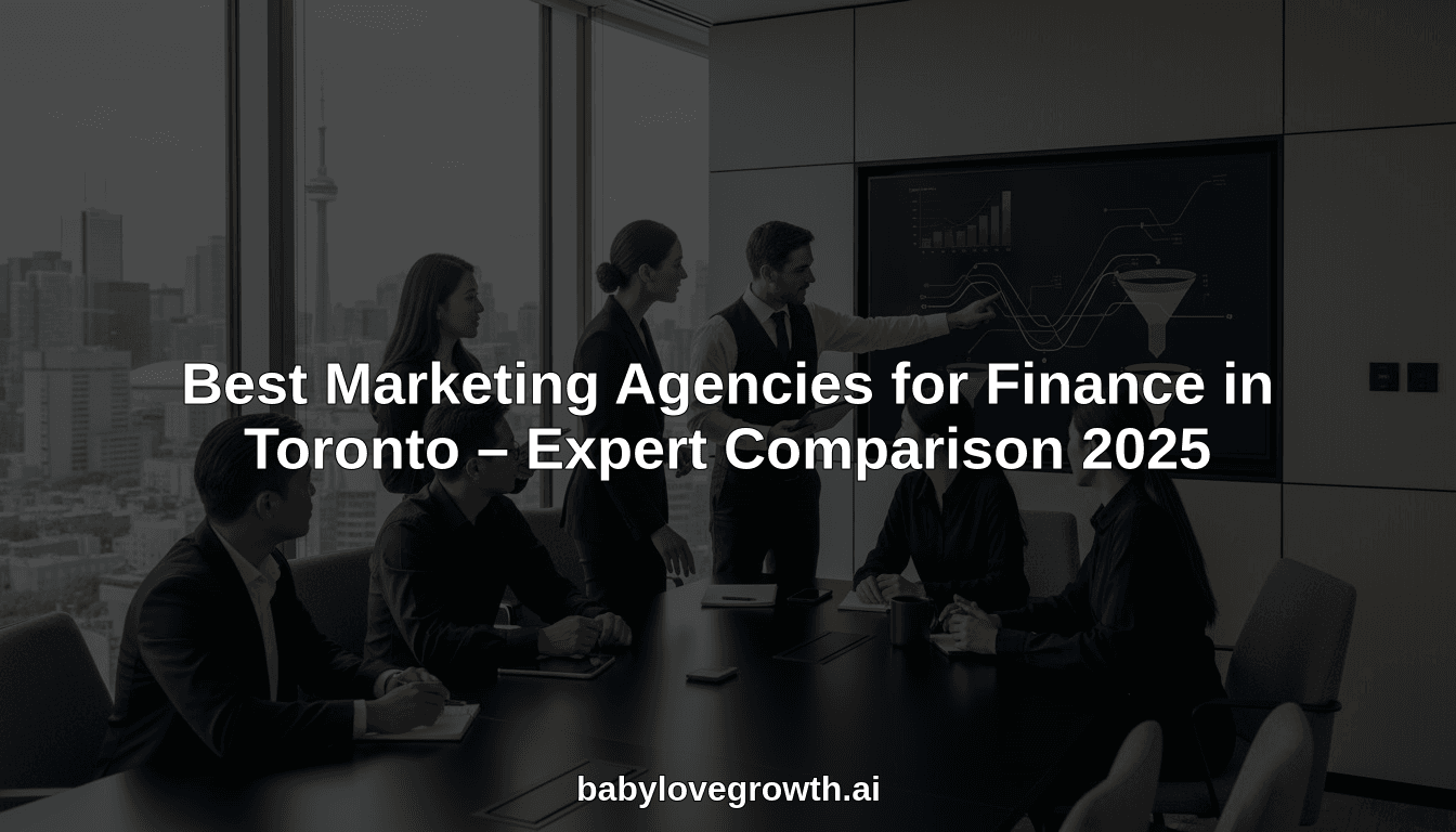 Best Marketing Agencies for Finance in Toronto – Expert Comparison 2025