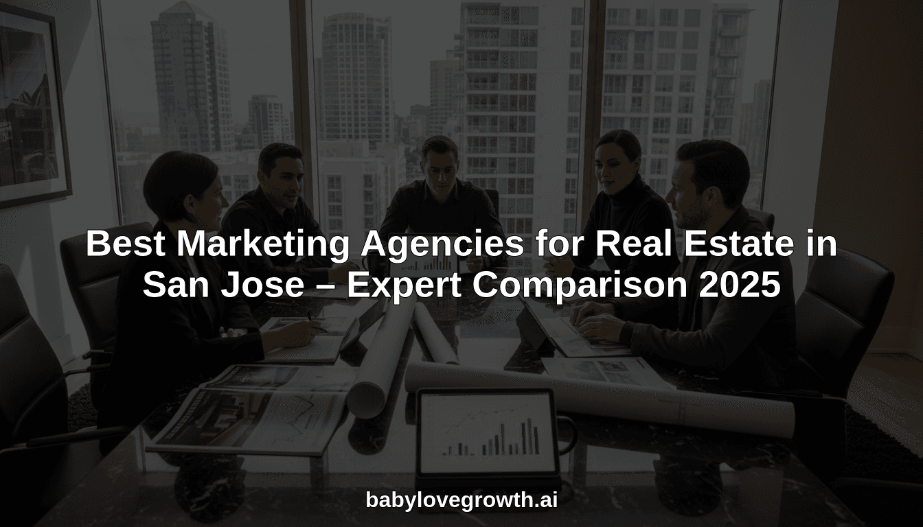 Best Marketing Agencies for Real Estate in San Jose – Expert Comparison 2025