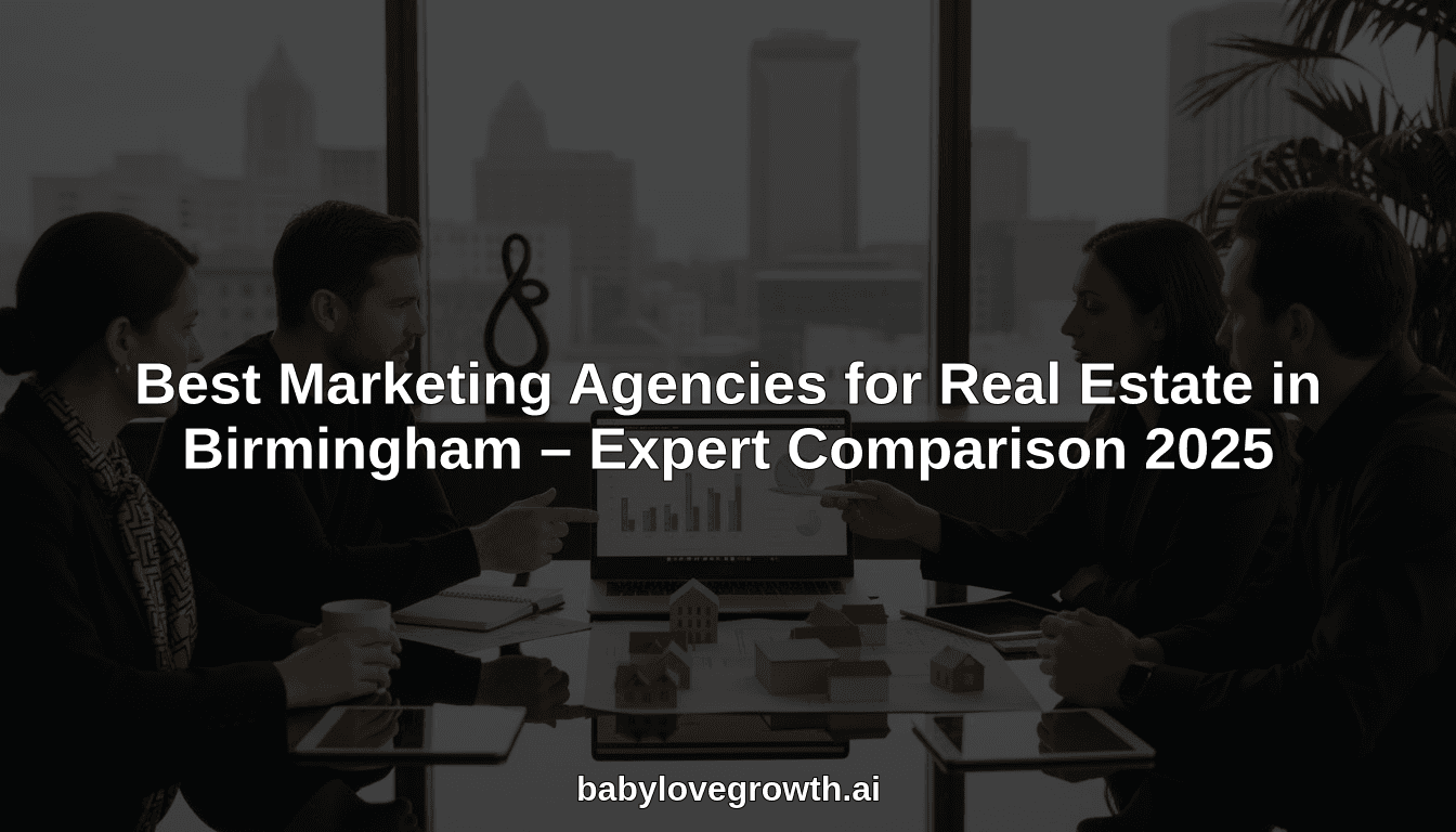 Best Marketing Agencies for Real Estate in Birmingham – Expert Comparison 2025