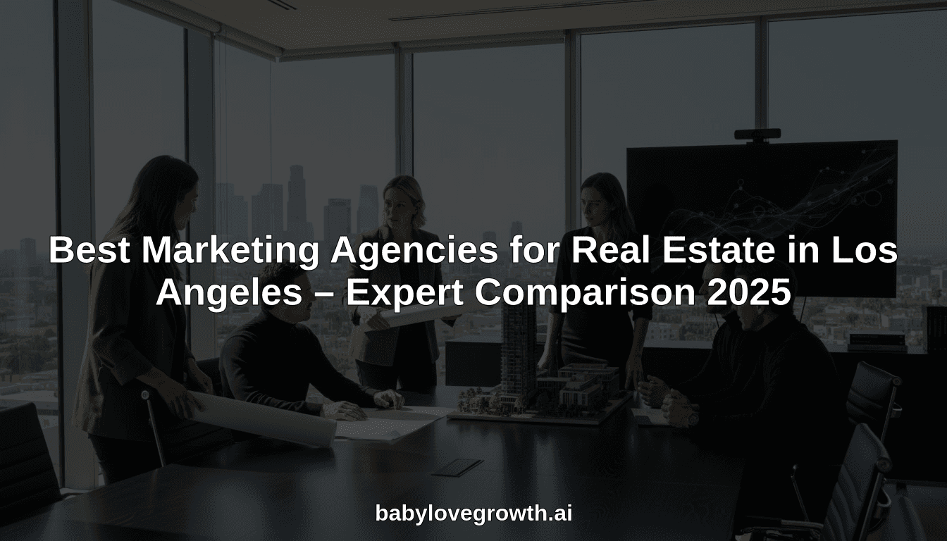 Best Marketing Agencies for Real Estate in Los Angeles – Expert Comparison 2025