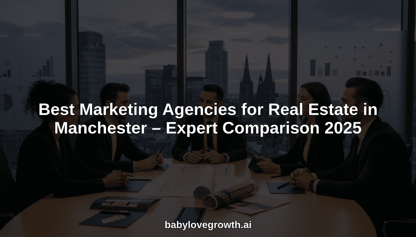 Best Marketing Agencies for Real Estate in Manchester – Expert Comparison 2025